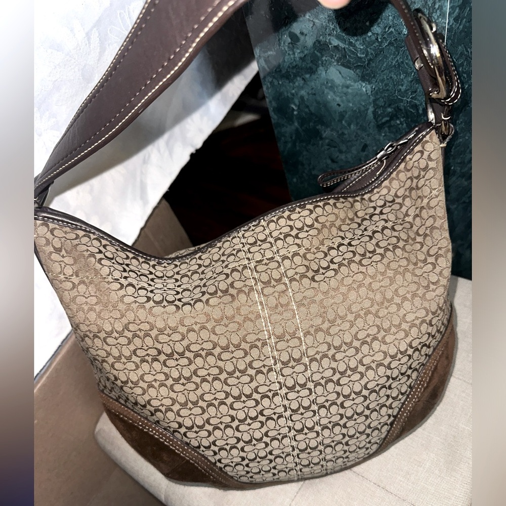 Vintage Y2K Signature C Hobo